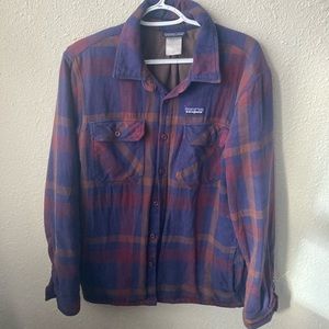 Patagonia Men's Insulated Organic Cotton Midweight Fjord Flannel Shirt